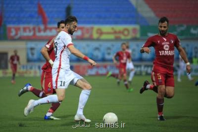 پرسپولیس - نساجی زدن چند هدف با یك تیر