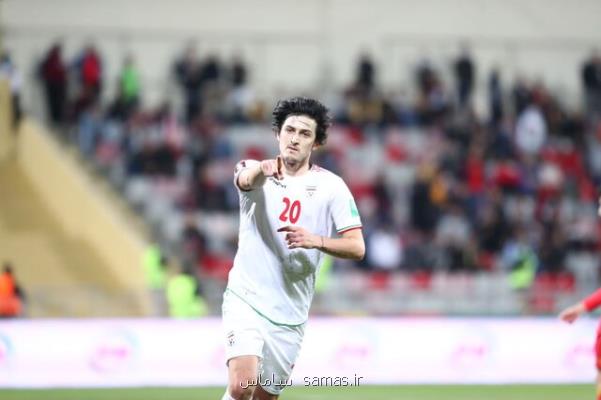 آزمون بهترین بازیکن دیدار ایران - سوریه شد