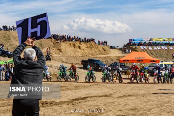 مسابقات موتور کراس قهرمانی کشور در بوشهر