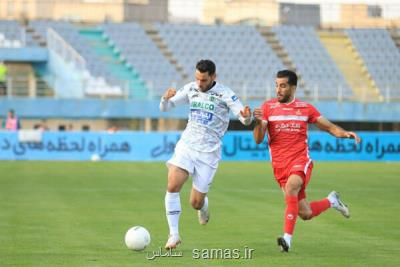 تساوی پرسپولیس و آلومینیوم در نیمه نخست