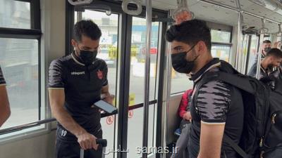 ورود پرسپولیس به اصفهان با حضور یک بازیکن ویژه