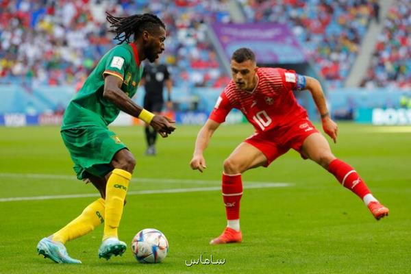 پیروزی سوئیس در دیدار نخست برابر کامرون
