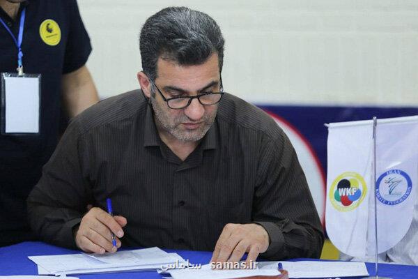 سرمربی ملی کاراته نمی شوم رییس فدراسیون هم چنین قصدی ندارد