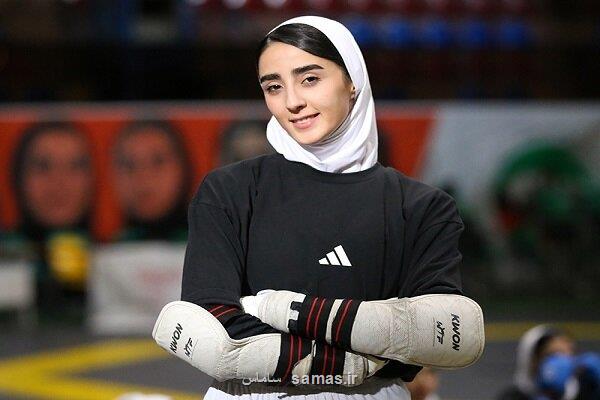 دختر تکواندوکار ایران بدنبال مدال در دومین حضور جهانی