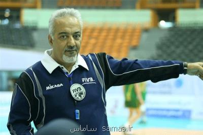 فدراسیون جهانی والیبال امكان قضاوت شاهمیری را یك سال تمدید كرد