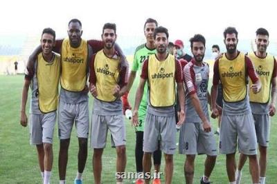 تمرین ۱۳ نفره پرسپولیسی ها در غیاب بازیكنان اصلی